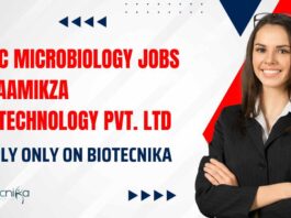 Latest Microbiology MSc Vacancies