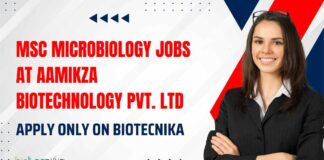 Latest Microbiology MSc Vacancies