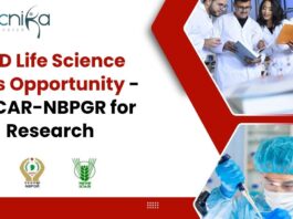 PhD Life Science Jobs Opportunity