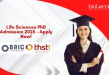 Life Sciences PhD Admission 2025 - Apply Now!