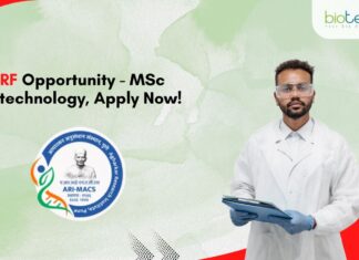 JRF Opportunity - MSc Biotechnology, Apply Now!