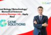 Latest Biology/ Biotechnology/ Biomedical Sciences Laboratory Manager Job - Apply Now!