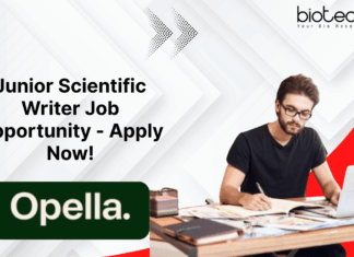 Junior Scientific Writer Job Opportunity - Apply Now!