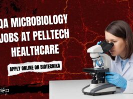 QA Microbiology Jobs at Pelltech Healthcare