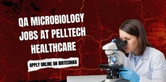 QA Microbiology Jobs at Pelltech Healthcare