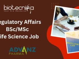 Life Sciences MSc Jobs