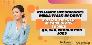 MSc Biotechnology Latest Jobs