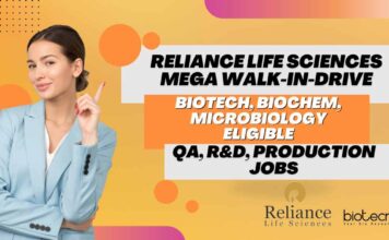 MSc Biotechnology Latest Jobs