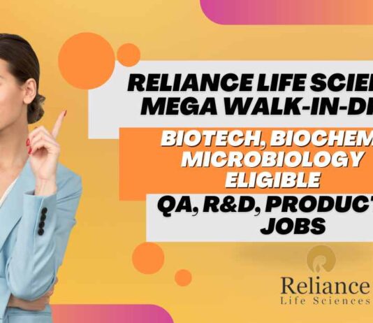 MSc Biotechnology Latest Jobs