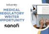 Life Sciences Job Opening in Medical Writing at Sanofi
