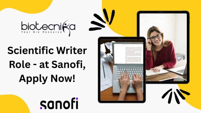 Scientific Writer Role