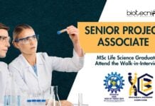 Senior Project Associate Job Role at CSIR-IICB |MSc Life Science Graduates Attend the Walk-in-Interview