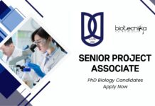 Senior Project Associate Job at JNU – PhD Biology Candidates Apply Now