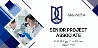 Senior Project Associate Job at JNU – PhD Biology Candidates Apply Now