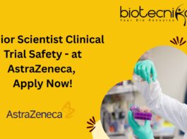 Senior Scientist Clinical Trial Safety