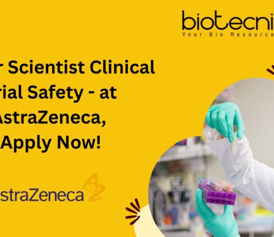 Senior Scientist Clinical Trial Safety