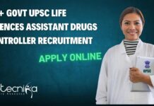 Govt Biotech Job Openings at UPSC