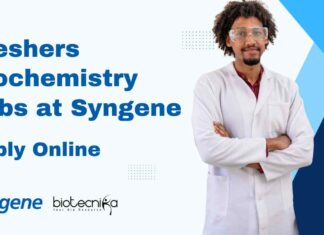 Freshers Biochemistry Jobs at Syngene