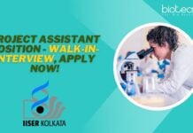 Project Assistant Position - Walk-in-Interview, APPLY NOW!