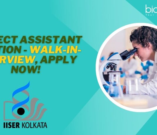 Project Assistant Position - Walk-in-Interview, APPLY NOW!