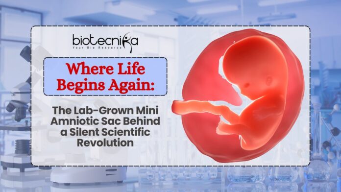 The Lab-Grown Mini Amniotic Sac Behind a Silent Scientific Revolution Where Life Begins Again: