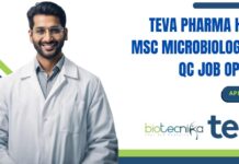 MSc Microbiology Vacancies Latest