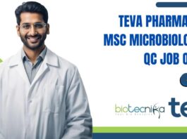 MSc Microbiology Vacancies Latest