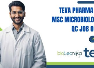 MSc Microbiology Vacancies Latest