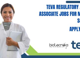 Teva Regulatory Affairs Associate Jobs