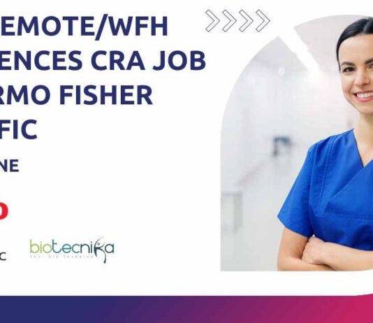 Fully WFH CRA Jobs Mumbai at Thermo Fisher Scientific