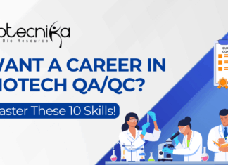 QA/QC Jobs in Biotech Industry – Top 10 Skills Required Top 10 Skills Required for QAQC Jobs in Biotech Industry