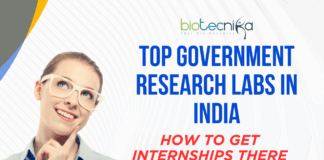 Top Government Research Labs in India & How to Get Internships There