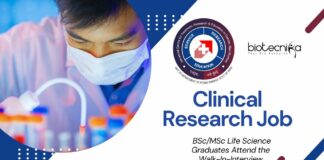 Clinical Research Job Roles at TATA Memorial Centre | BSc/MSc Life Science Graduates Attend the Walk-In-Interview