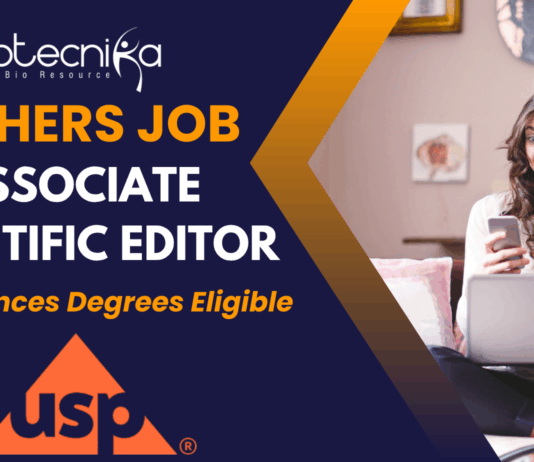 USP Hiring Freshers Scientific Editor Jobs in Hyderabad