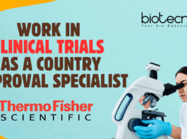 Work in Clinical Trials as A Country Approval Specialist at Thermo