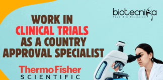 Work in Clinical Trials as A Country Approval Specialist at Thermo