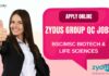 MSc Biotech Job Openings