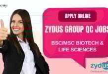 MSc Biotech Job Openings