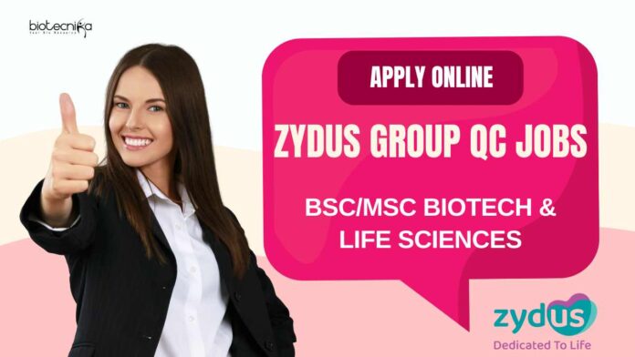 MSc Biotech Job Openings