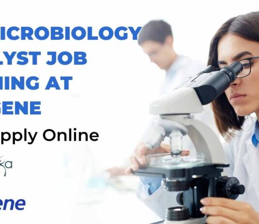 MSc Latest Microbiology Jobs at Syngene