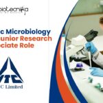 Latest MSc Microbiology Job - for Junior Research Associate Role