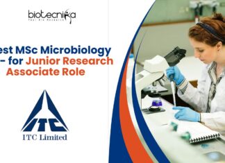 Latest MSc Microbiology Job - for Junior Research Associate Role