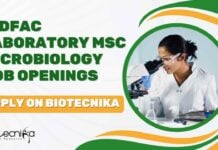 MSc Microbiology Job Openings