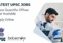 Latest Microbiology Jobs at UPSC