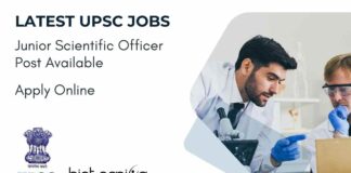 Latest Microbiology Jobs at UPSC