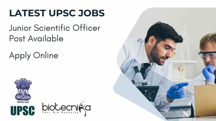 Latest Microbiology Jobs at UPSC
