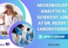 Microbiology MSc Latest Job Openings