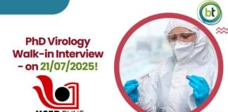 PhD Virology Walk-in Interview - on 21/07/2025!