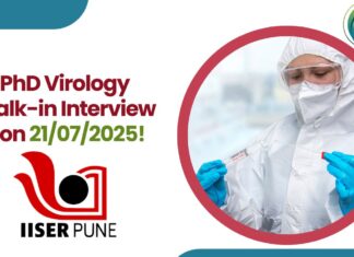 PhD Virology Walk-in Interview - on 21/07/2025!