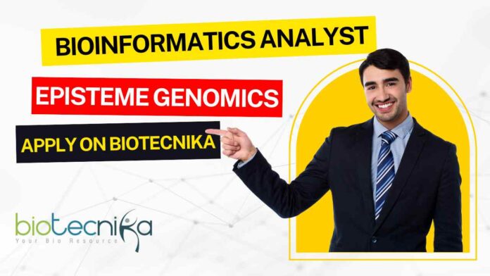 BSc Bioinformatics Job Openings